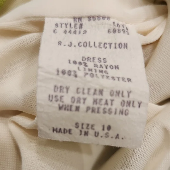 R.J. Collection Lined Floral Maxi Dress Women's Size 10 - Picture 2 of 8